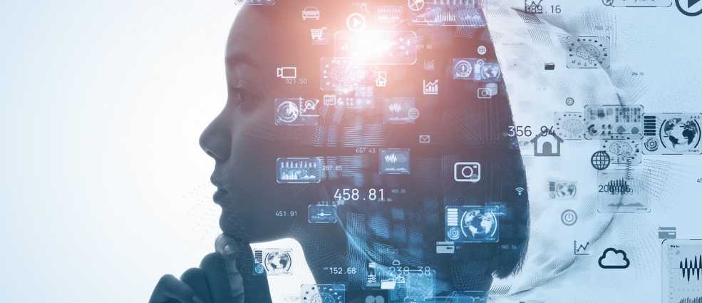 AI Artificial-Intelligence learning concept